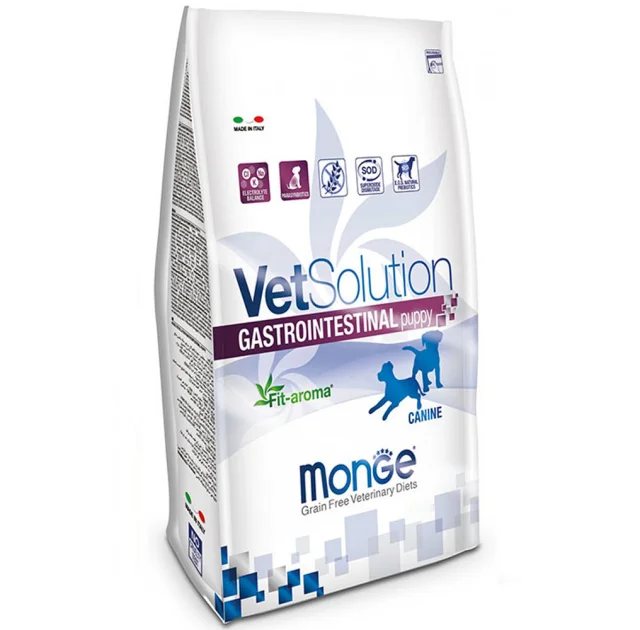 Сухий корм Monge VetSolution Gastrointestinal Puppy canine для цуценят із проблемами з травленням, 5 кг