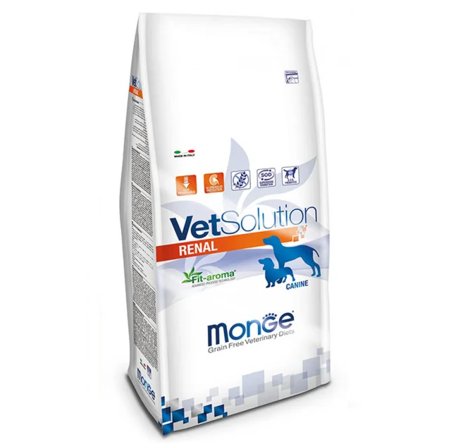 Сухий корм Monge VetSolution Renal canine для собак з захворюванням нирок, 12 кг