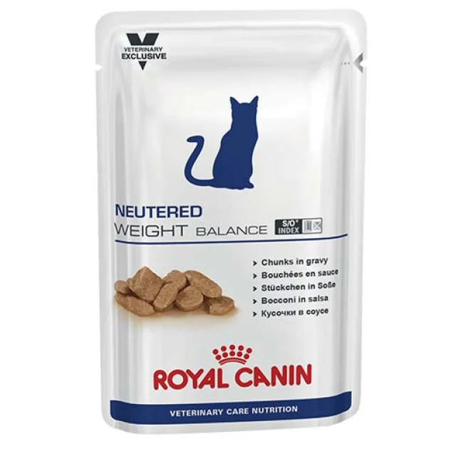 Влажный корм Royal Canin Neutered Weight Balance для стерилизованных кошек с лишним весом, 100 г