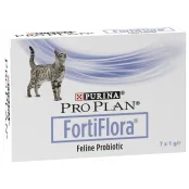 Пробиотик Purina Pro Plan FortiFlora Feline Probiotic, для поддержки микрофлоры ЖКТ у кошек и котят, 7 г