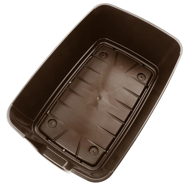 Пластикова будка Ferplast Kenny 07 Plastic Kennel для собак у формі голку, 80x111,6x80 см
