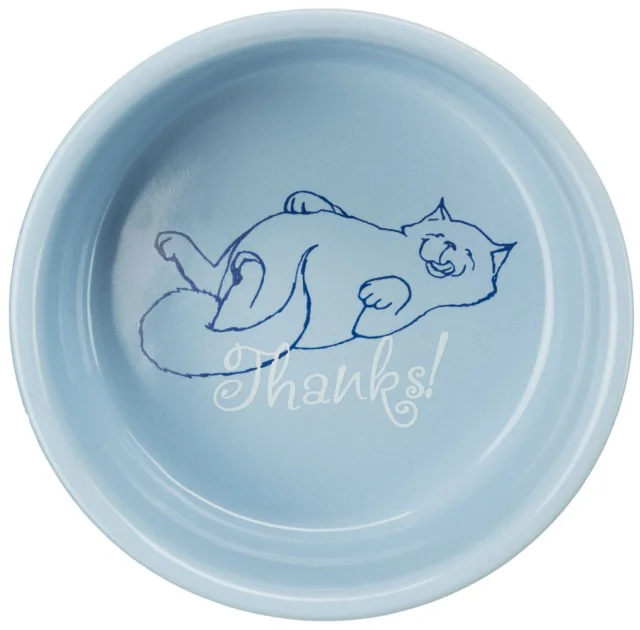 Миска Trixie Thanks for Service для кошек, керамика, 0,3 л/11 см