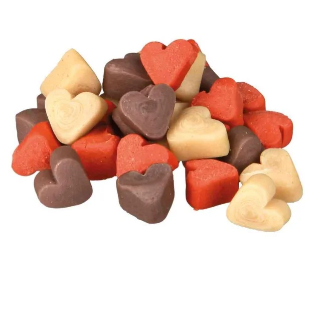 Сердечки Trixie Mini Hearts для собак, микс, курица, баранина и лосось, 200 г