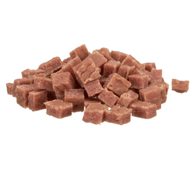 Лакомство Trixie 4 Meat Minis микс курица, утка, ягнёнок и лосось, для собак, 100 г, упаковка 4 шт