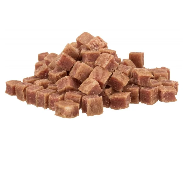 Лакомство Trixie 4 Meat Minis микс курица, утка, ягнёнок и лосось, для собак, 100 г, упаковка 4 шт