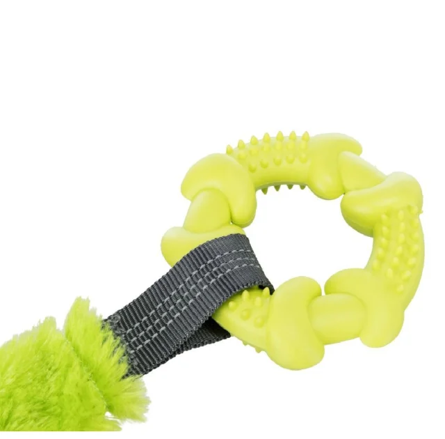 Игрушка Trixie Bungee Tugger с кольцом, для собак, 10 см, 56 см