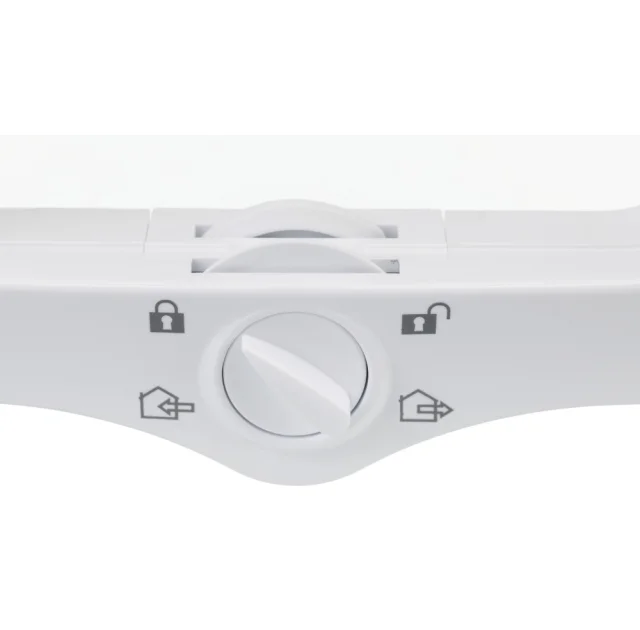 Дверца Trixie 4-Way Flap Door with Tunnel для кошек, с дополнительными элементами, белая, 20×22 см