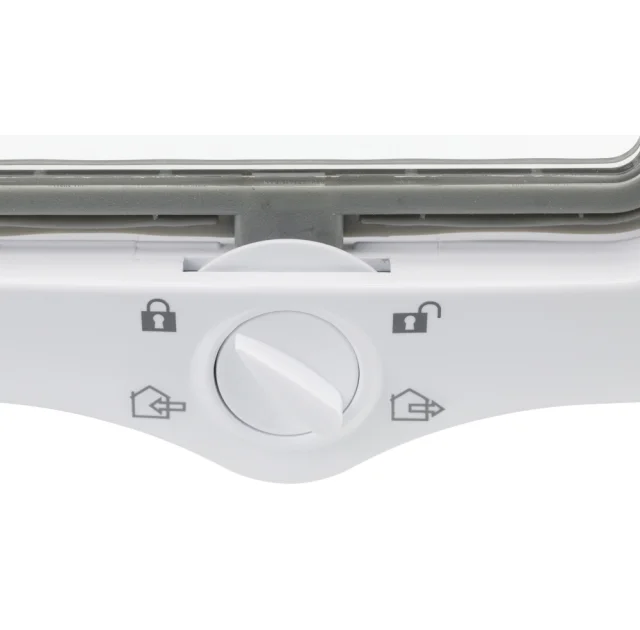 Дверца Trixie 4-Way Flap Door with Tunnel для кошек, с дополнительными элементами, белая, 20×22 см