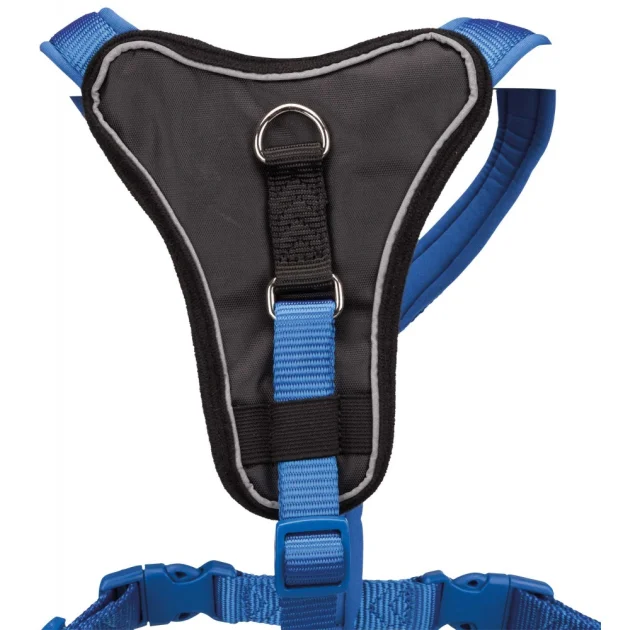Шлея Trixie Premium Y-Harness для собак, 30-37 см, 10 мм, размер XXS-XS, синий