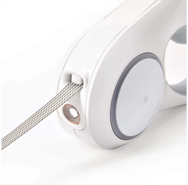 Поводок-рулетка Petkit Travel Go Shine Max Pet Leash для собак, с подсветкой, серый, до 50 кг, 4.5 м