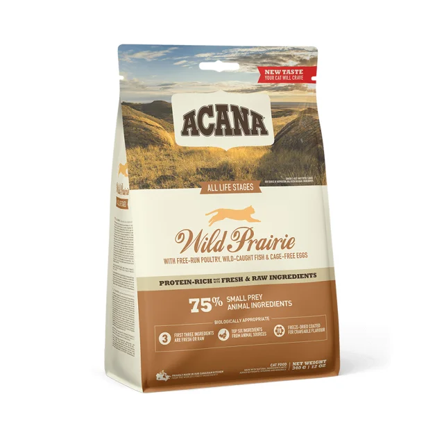 Сухой корм Acana Wild Prairie Cat со вкусом птицы для кошек всех пород, 340 г