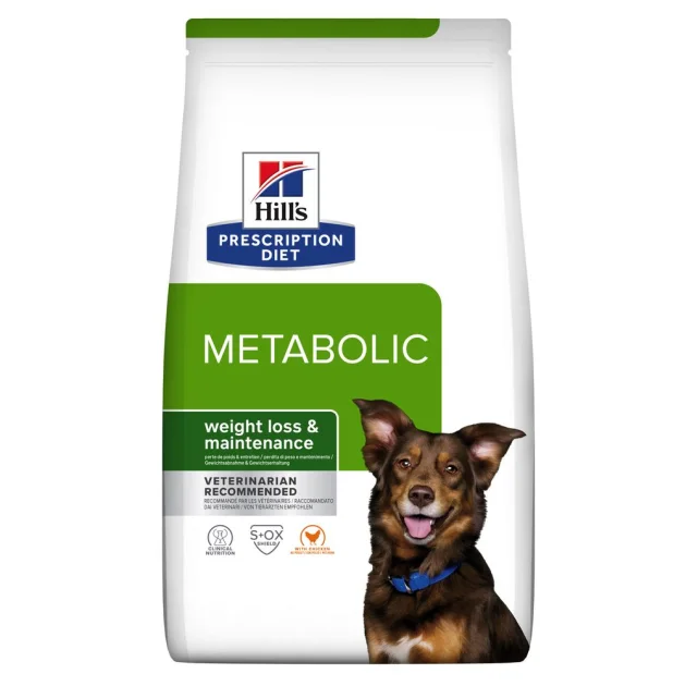 Сухой корм Hill's Prescription Diet Canine Metabolic Weight Management для собак, с курицей, 12 кг