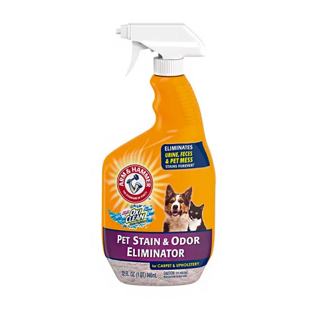 Спрей Arm & Hammer Pet Stain & Odor Eliminator Plus OXICLEAN знищувач запахів і плям, 946 мл