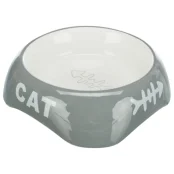 Миска Trixie для котів, кераміка, Cat, 0,2 л / 13 см