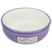 Миска Trixie для котів, кераміка, різнобарвна, 0.35 л/13 см