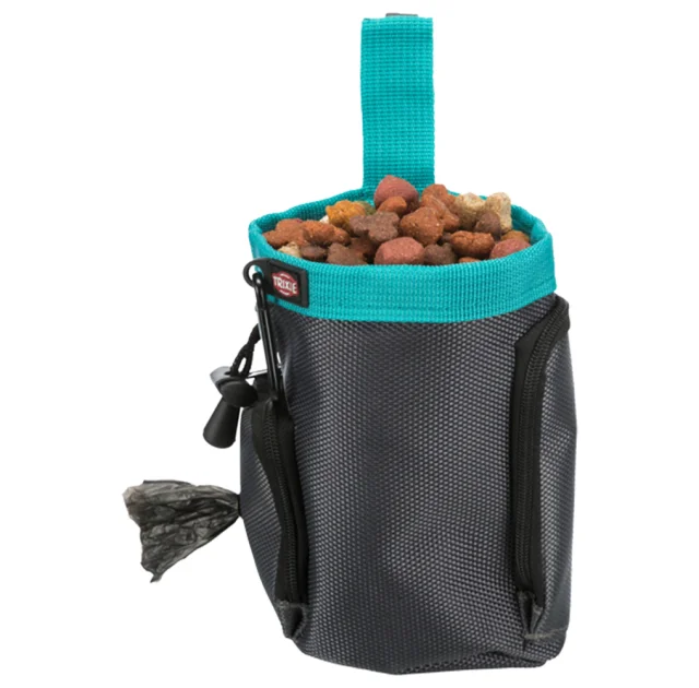 Сумка Trixie - Snack bag 2in1 для корма и для мусорных пакетов, 10 см, 13 см, нейлон