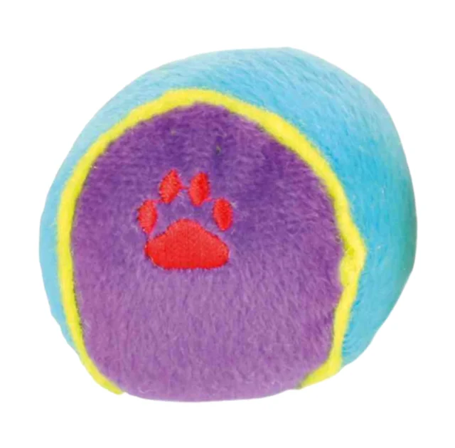 Игрушка Trixie, мяч плюшевый, для собак, 6 см, 24 шт