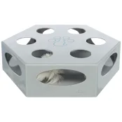 Игрушка Trixie urning Feather для кошек, серый, 22 см