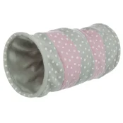 Игровой тоннель Trixie для кошек, флис, 25×50 см, разноцветный