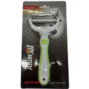 Ковтуноріз AnimAll Groom для собак і котів, зелений