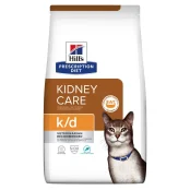 Сухой корм Hill's PD Feline k/d, при заболевании почек и сердечной недостаточностью у кошек, с тунцем, 400 г