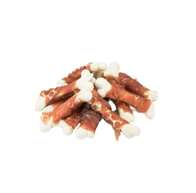Лакомство AnimAll Snack мясо утки на кальциевой кости, для собак, 500 г