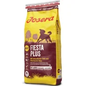 Сухий корм Josera Adult Fiesta Plus для дорослих вибагливих собак, з додатковими крокетами, 15 кг