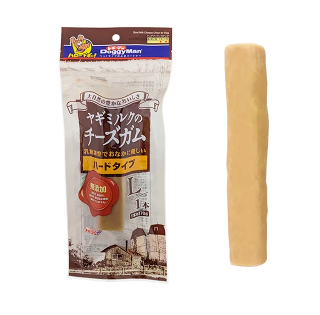 Лакомство DoggyMan Goat Milk cheese, палочка с козьим сыром, для собак, L, 1 шт, 18 см, 170 г
