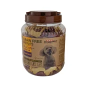 Лакомство DoggyMan Biscuits Purple sweet potato&sweet potato, беззерновой бисквит, с бататом для собак, 580 г