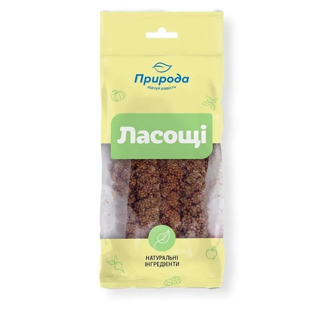 Лакомство Природа Фиеста для попугаев, чумиза натуральная, 25 г