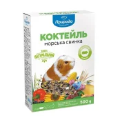 Корм Природа Коктейль Морська Свинка, для морських свинок та середніх гризунів, 500 г