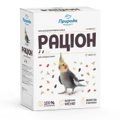 Корм Природа Раціон для середніх папуг, 1.5 кг