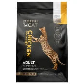 Беззерновой сухой корм PrimaCat для взрослых котов, с курицей, 4 кг