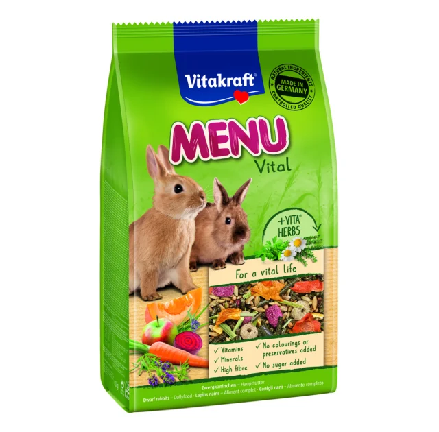 Корм Vitakraft Premium Menu Vital для кроликов, 1 кг