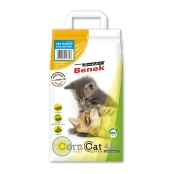 Кукурудзяний наповнювач Super Benek Corn для котячого туалету, з ароматом морської свіжості, 7 л