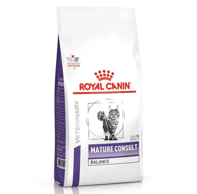 Сухой корм Royal Canin Mature Consult Balance Cat для кошек старше 7 лет, склонных к набору веса, 1.5 кг