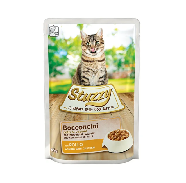 Влажный корм Mister Stuzzy Cat Chicken с курицей в соусе, для котов, 85 г