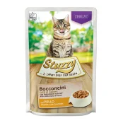Вологий корм Mister Stuzzy Cat Sterilized Chicken з куркою в соусі, для стерилізованих кішок, 85 г
