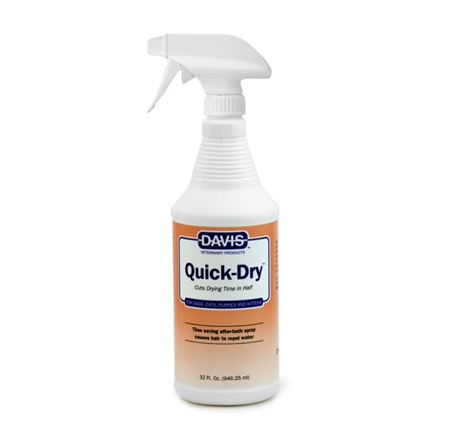 Спрей Davis Quick-Dry Spray Быстрая сушка, для собак и котов, 946 мл