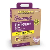 Напіввологий корм Natyka Gourmet Adult Poultry для дорослих собак, рецепт з птиці, 3 кг