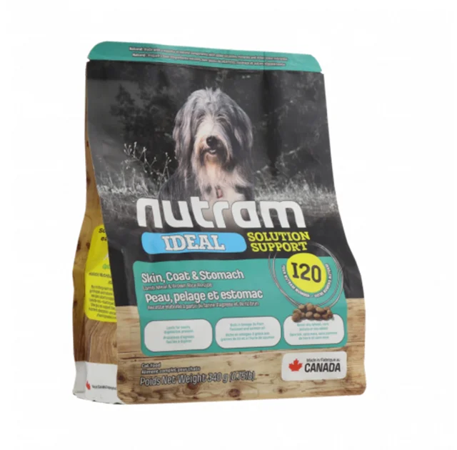 Сухой корм I20 Nutram Ideal Solution для взрослых собак с проблемами кожи и желудка, с ягненком, 340 г
