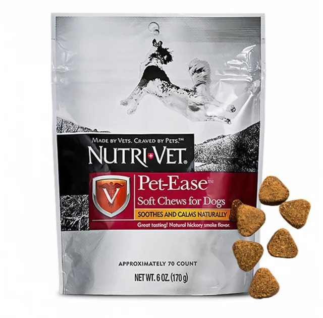 Лакомство Nutri-Vet Pet-Ease Soft Chews анти-стресс для собак, 70 табл, 170 г
