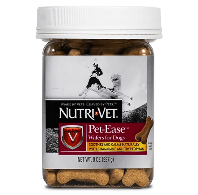 Лакомство Nutri-Vet Pet-Ease Wafers анти-стресс вафли для собак, 227 г