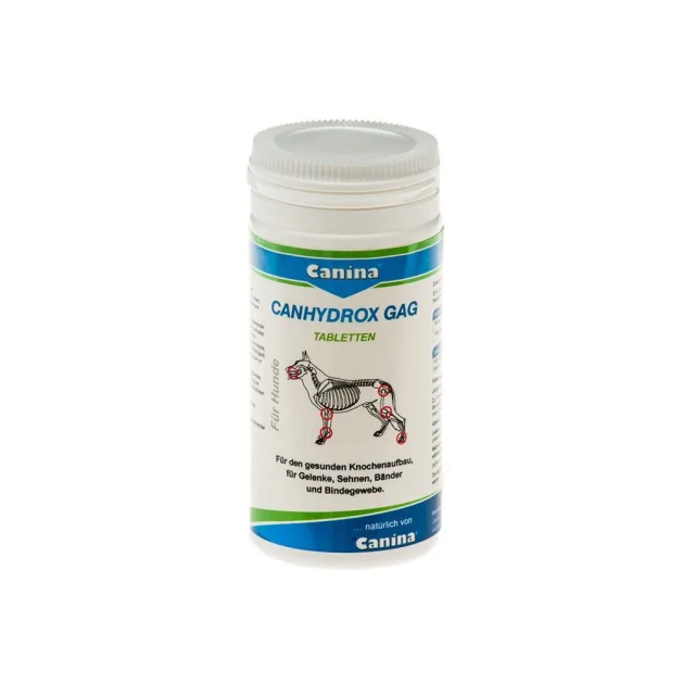 Вітаміни Canina Petvital Canhydrox GAG, для суглобів собак великих та гігантських порід, 60 таб, 100 г