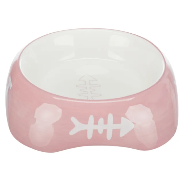 Миска Trixie для кошек, керамика, Cat, 0,2 л/13 см