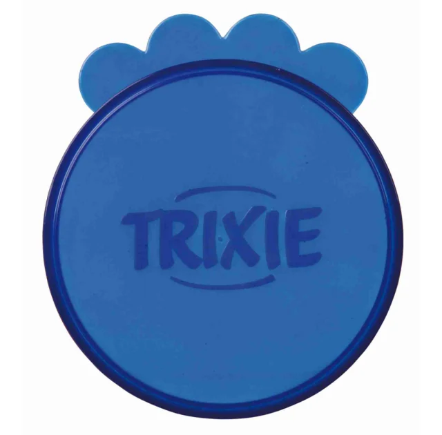 Пластиковая крышка Trixie для консервной банки для собак, 3-крышки, пластик, 7.6 см