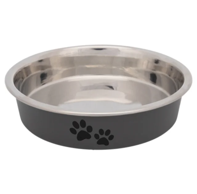 Миска Trixie для коротконосых котов из нержавеющей стали, 0.25 л/13 см