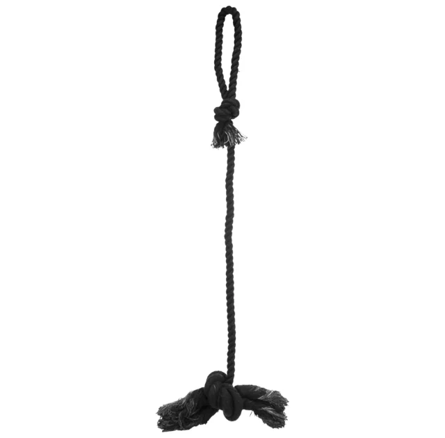 Мотузкова іграшка апорт з ручкою Trixie - Denta Fun для собак, 270 г, 70 см