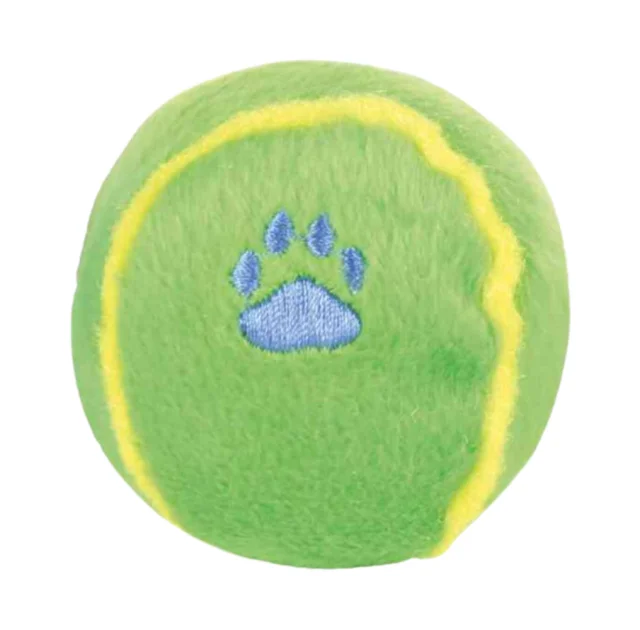 Игрушка Trixie, мяч плюшевый, для собак, 6 см, 24 шт