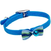 Безпечний нашийник Coastal Sassy для котів, синій бантик, 1×30 см